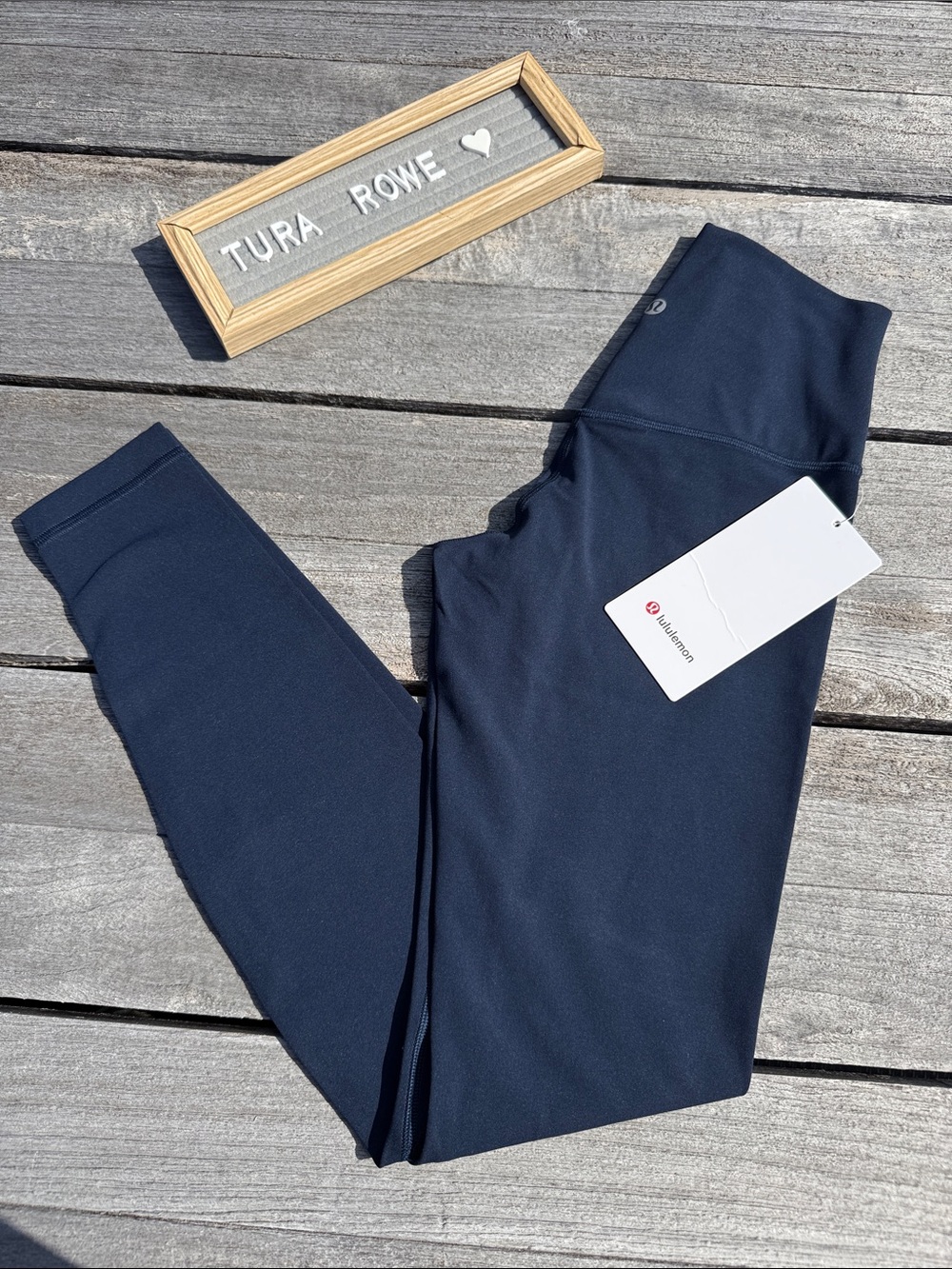 Lululemon Align No Line High-Rise Pant 28" true navy blue size  4 NWT